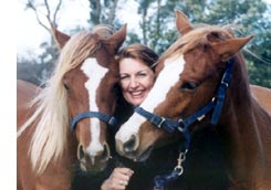 Yvonne with Kaali and Ziaa